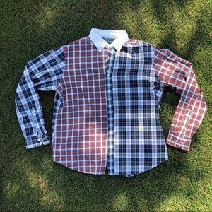 POLO BUTTON DOWN PLAID